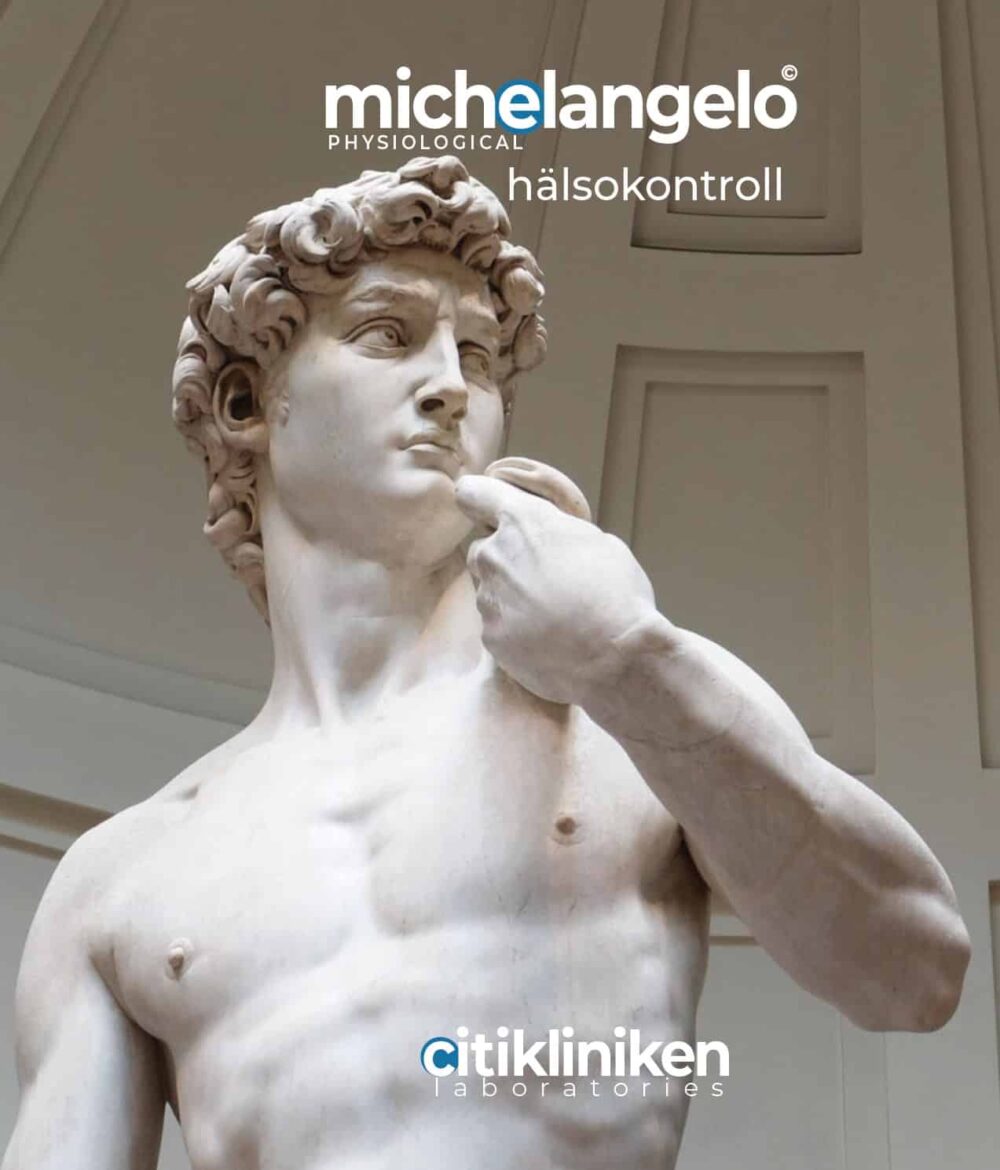 Michelangelo Physio Hälsokontroll med blodprov och mätningar på klinik